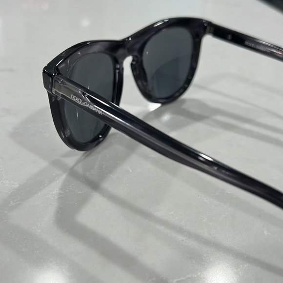 NWOT [Dolce & Gabbana] Men’s Sunglasses Anthracite/Grey BLK 2924/6G w/ Case - Picture 5 of 8